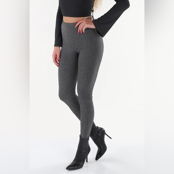 Chaser Pants - Chaser Knit Gray Leggings XS